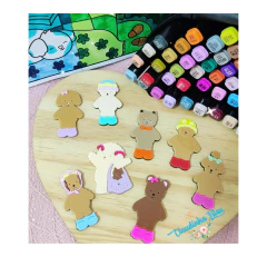 Aplique de acrílico corpinho Bobbie Goods - 1 unidade