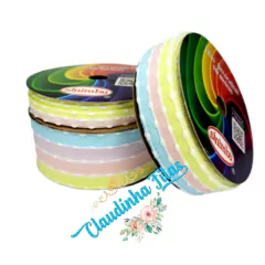 Fita Sinimbu 1937 Pompom kit c/2,5 mts de cada tamanho - comprar online