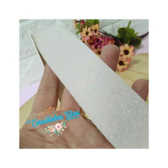 Fita de veludo com pelinho - 38mm - 1 metros - comprar online