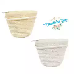 Bolsinha de Rafia - pequena - medida 14x12 (unidade)