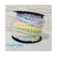 Imagem do Pompom de metro 1 cm ou pompom Grelot - 10mm x 1metro