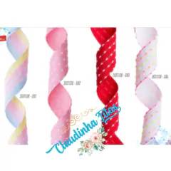 Fita Sinimbu 1937 Pompom kit c/2,5 mts de cada tamanho