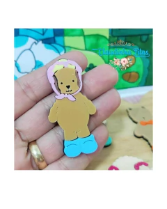 Aplique de acrílico corpinho Bobbie Goods - 1 unidade