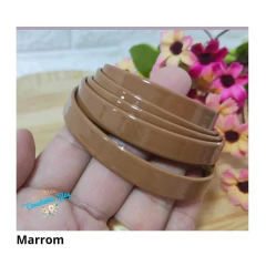 Tira de couro verniz 10mm - ( tira de 1,05 metro ) - loja online