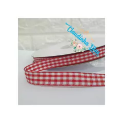 Imagem do Fita xadrez importada 10mm - c/5 metros