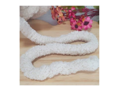 Cordão de Pelúcia lãzinha de metro - 20mm - metro - Claudinha Fitas