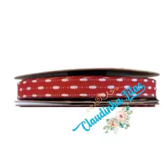 Fita Sinimbu 1937 Pompom 10mm - rolo com 10 metros - Claudinha Fitas