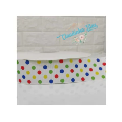 Fita Yama escolar poá - 38mm - (2 metros e 5 metros) - comprar online