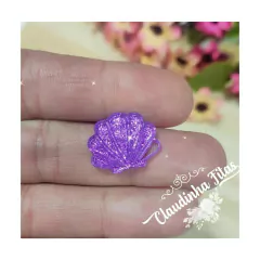 Aplique de acrílico princesas pequeno medida 1,5cm - c/2unids na internet