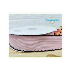 Fita cotelê c/borda trabalhada 38mm - ( 1metro ) - comprar online
