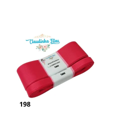 Fita Gorgurão YAMA - La Rosa ( rosa )- cor 198 - 5 metros - comprar online