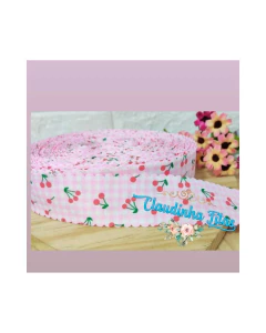 Fita Importada xadrez Cerejinha 38MM - (1 metro))