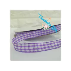 Fita xadrez importada 10mm - c/5 metros