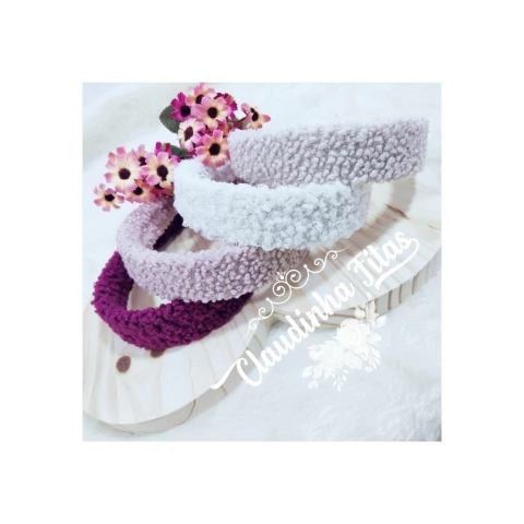 Tiara encapada lã ovelhinha / ted - unidade