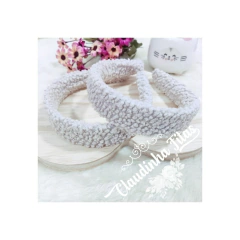 Tiara encapada lã ovelhinha / ted - unidade na internet