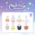 ATEEZ ANITEEZ IN DREAMLAND Goods - MINI FACE KEYRING