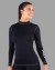 Remera Térmica Kaoma Negro- #1012