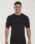 Remera Corta Filtro UV Negro #4036 - comprar online