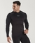 Remera Larga Filtro UV Negro #4035 - comprar online
