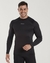 Remera Larga Filtro UV Negro #4035 - Yakka Mayorista