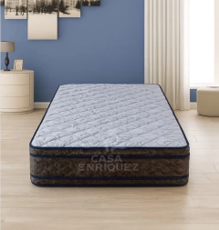 Colchón Piero Fleur Eurotop 100x190x26 - comprar online