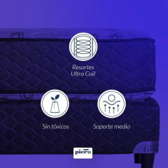 Imagen de Colchón Piero EuroPillow 100x190