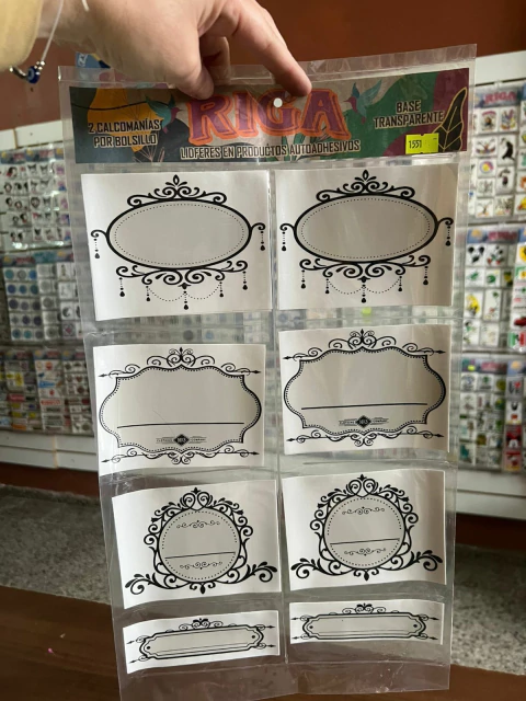 ETIQUETAS REUTILIZABLES VINTAGE X 16 unidades - - comprar online