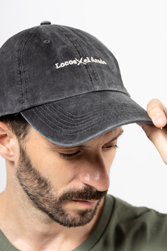 Gorra Locos X el Asado - Negro