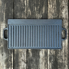 Plancha de Hierro Fundido Reversible