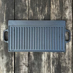 Plancha de Hierro Fundido Reversible