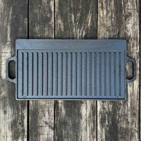 Plancha de Hierro Fundido Reversible