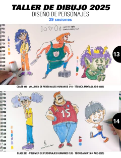 LIBRO DE DIBUJO PDF / 151 SESIONES CLASES GRABADAS EN VIDEO / 9 TALLERES