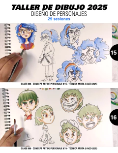 LIBRO DE DIBUJO PDF / 151 SESIONES CLASES GRABADAS EN VIDEO / 9 TALLERES - comprar en línea