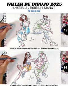 LIBRO DE DIBUJO PDF / 151 SESIONES CLASES GRABADAS EN VIDEO / 9 TALLERES - comprar en línea