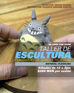 ¡TALLER/CURSO DE ESCULTURA! en línea en vivo - comprar en línea