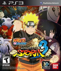 PS3 NARUTO SHIPPUDEN ULTIMATE NINJA STORM 3 USADO