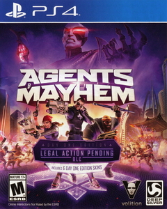 PS4 AGENTS OF MAYHEM USADO
