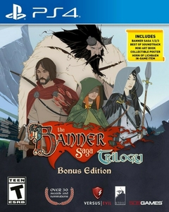 PS4 THE BANNER SAGA TRILOGY BONUS EDITION