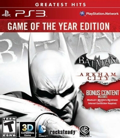 PS3 BATMAN: ARKHAM CITY GOTY
