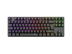 TECLADO T-DAGGER T-TGK315-RD-SP BORA BLACK RAINBOW RED SWITCH