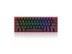 TECLADO REDRAGON K616-RGB FIZZ PRO BLACK SWITCH ROJO