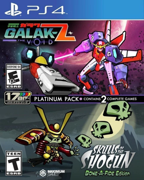 PS4 GALAK-Z: THE VOID / SKULLS OF THE SHOGUN BONE-A-FIDE PLATINUM PACK