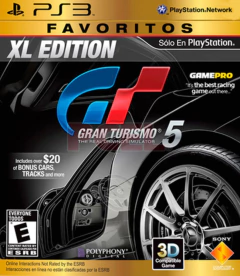 PS3 GRAN TURISMO 5 XL EDITION