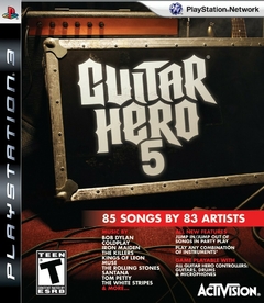 PS3 GUITAR HERO 5 USADO - comprar online
