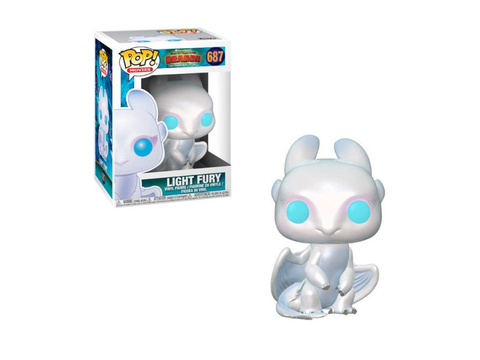FUNKO POP! HOW TO TRAIN YOUR DRAGON LIGHT FURY 687