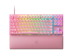TECLADO RAZER HUNTSMAN V2 TKL QUARTZ OPTICAL SWITCH RED US