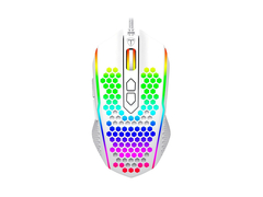MOUSE T-DAGGER TGM310W-RGB IMPERIAL WHITE