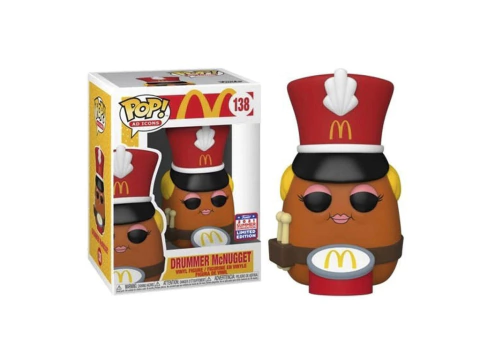 FUNKO POP! MCDONALDS DRUMMER MCNUGGET 138 LIMITED EDITION 2021 SUMMER CONVENTION