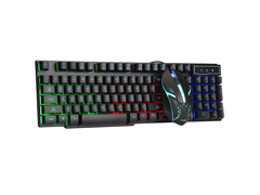 KIT TECLADO Y MOUSE GAMER NOGA RETROILUMINADOS NKB-512