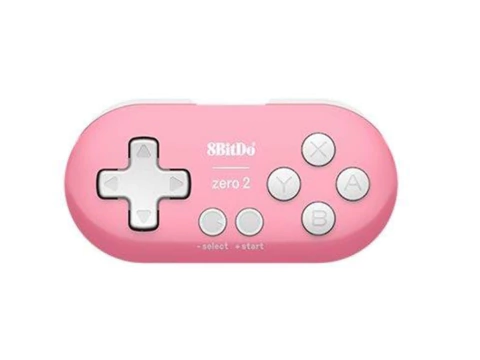 NSW 8BITDO MINI GAMEPAD ZERO 2 PINK EDITION